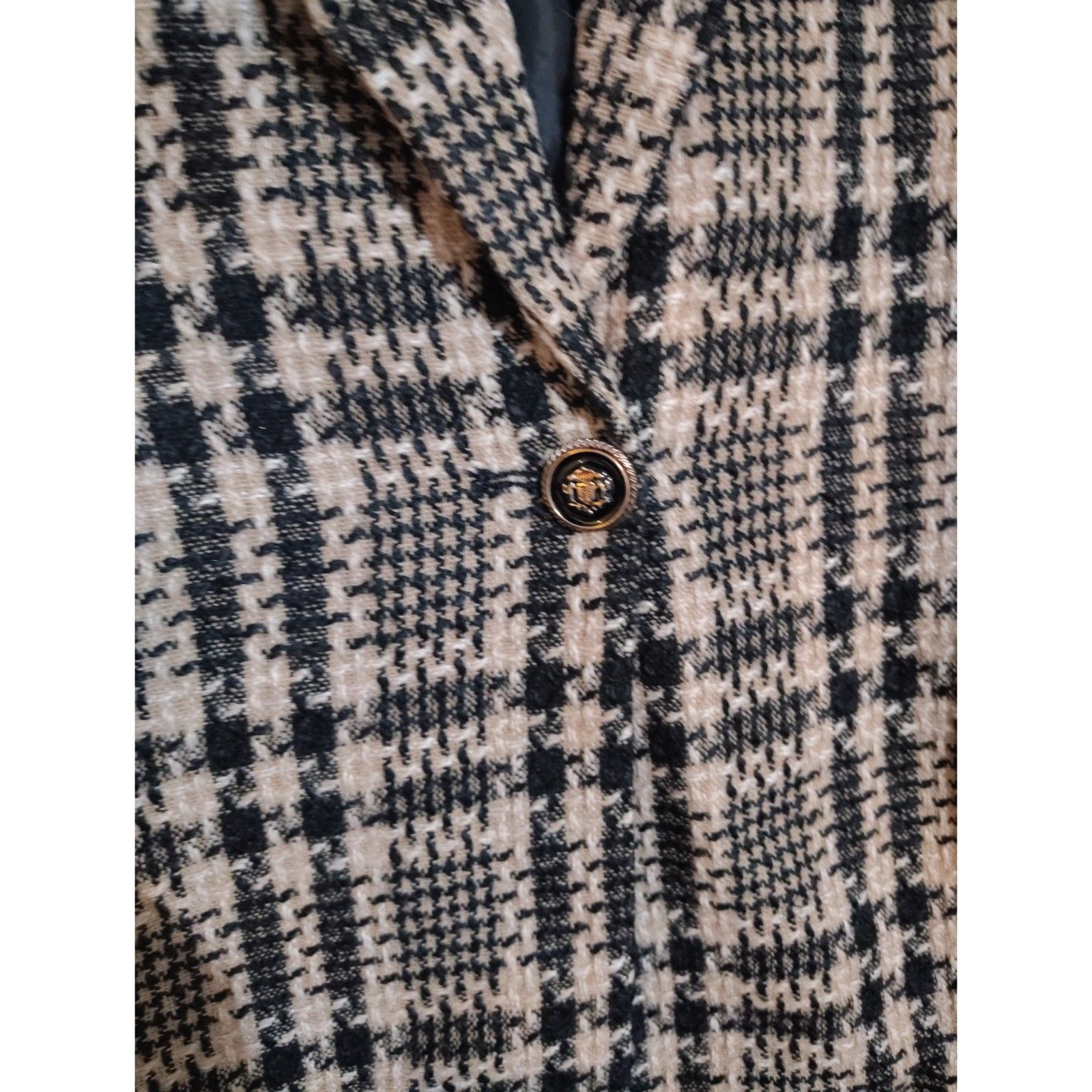 Nwt Evans Jacket Megan Size 26/28 Plaid Tweed Fall Winter Plus Size Curvy — image 5 of 5
